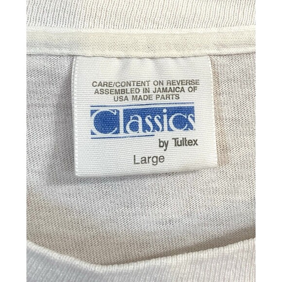 Vtg Smith & Wesson Mens T-Shirt Large Single Stitch USA Gun Graphic Tee Flaw - Picture 6 of 10